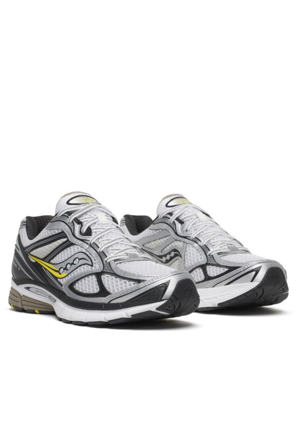 SAUCONY PROGRID GUIDE 7 WHITE SILVER