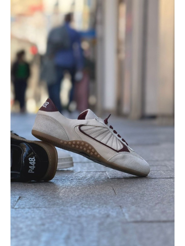 P448 LISBON CREAM MAROON