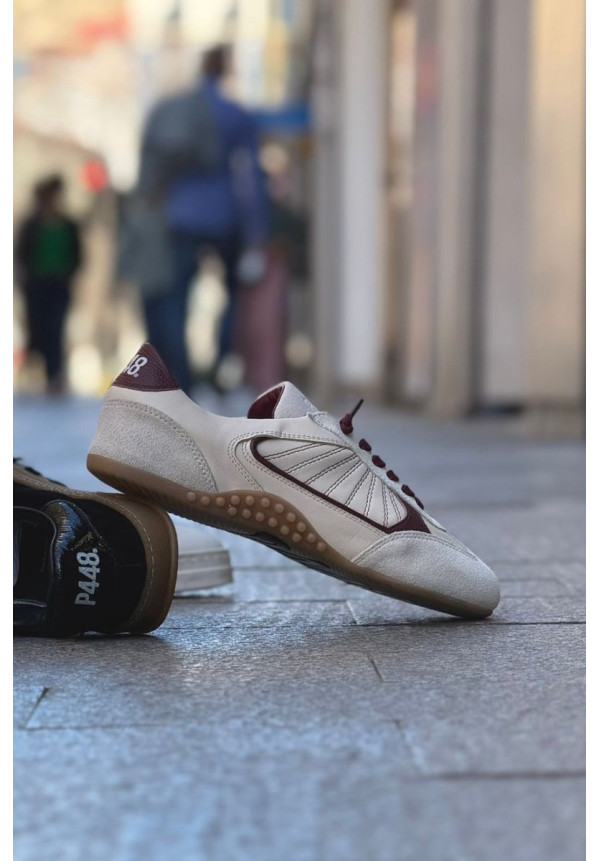 P448 LISBON CREAM MAROON
