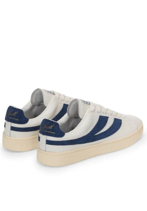 SUPERGA LENDL WHITE AVORIO NAVY OFF YELLOW