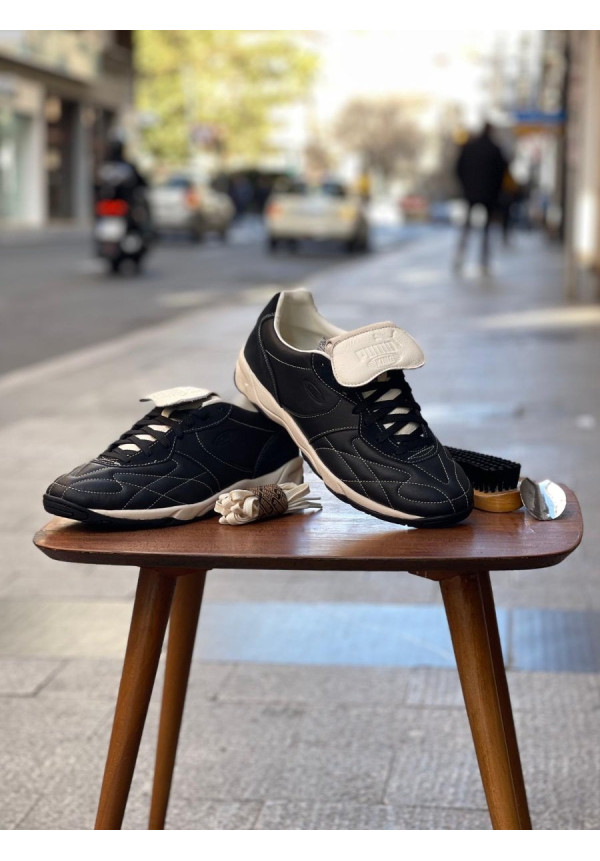 PUMA KING INDOOR ICONS PACK BLACK FROSTED IVORY