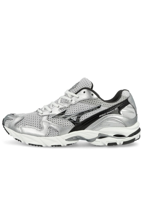 MIZUNO WAVE RIDER 10 CLOUDSCAPE BLACK SAND HARBOR MIST