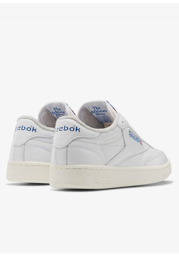 REEBOK CLUB C 85 VINTAGE WHITE CHALK VECTOR BLUE