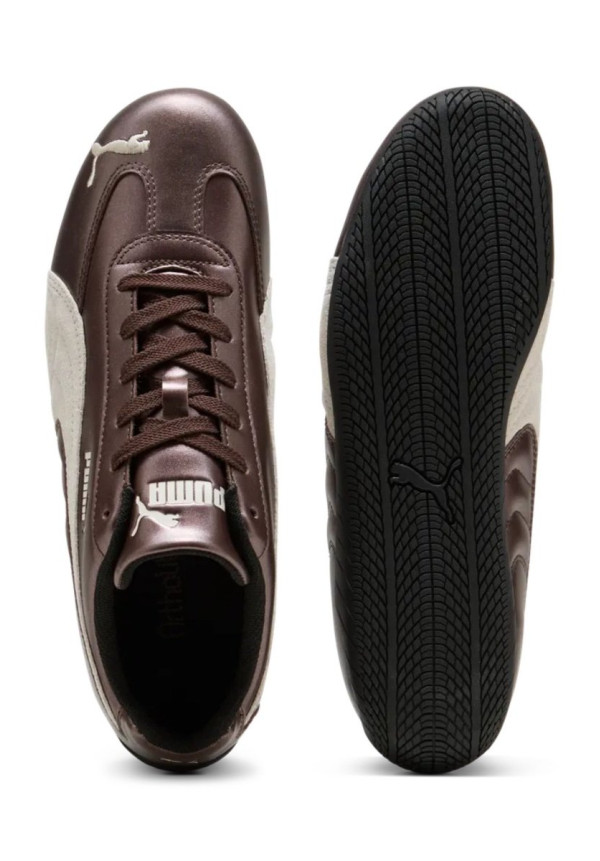 PUMA SPEEDCAT METALLIC WARM BROWN WARM WHITE