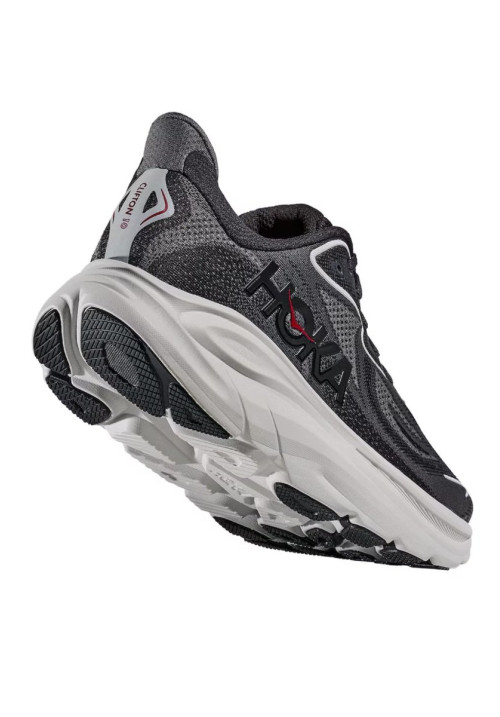 HOKA CLIFTON 10 CARBON BLACK SATELLITE GREY