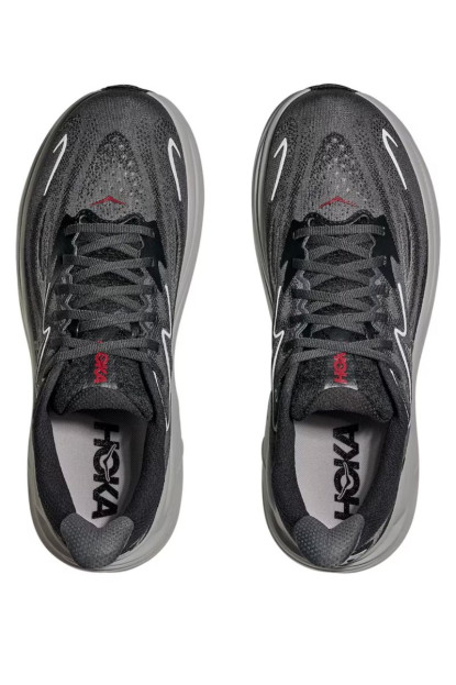 HOKA CLIFTON 10 CARBON BLACK SATELLITE GREY