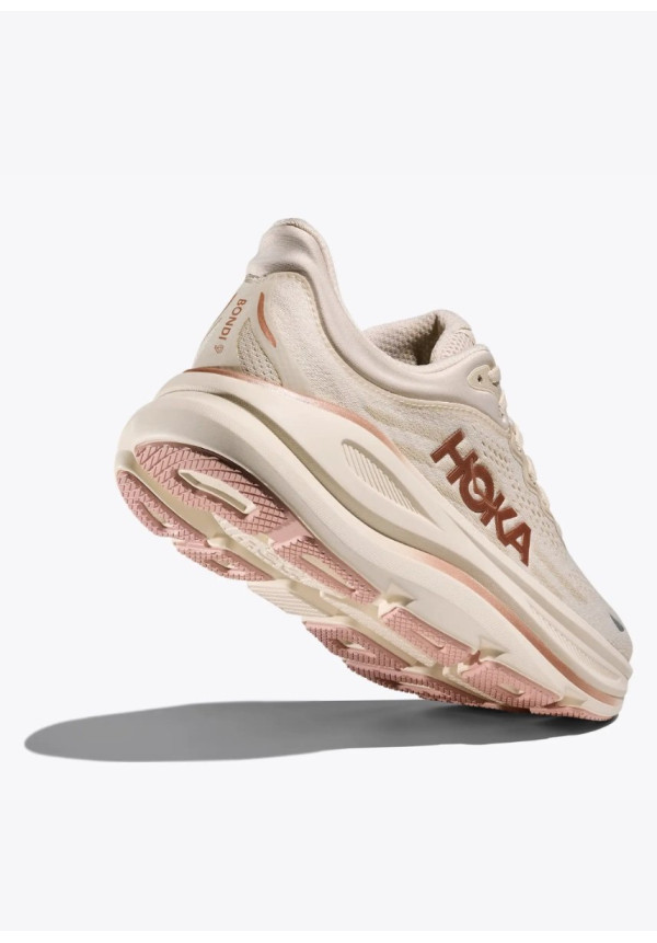 HOKA BONDI 9 OAT MILK ROSE GOLD