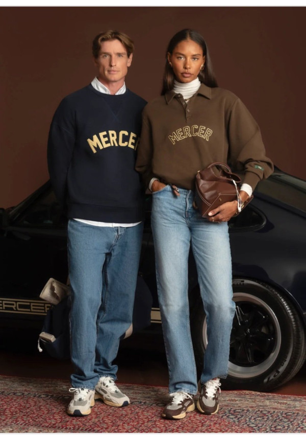 THE MERCER BRAND RE-RUN AMERICANA OFF WHITE