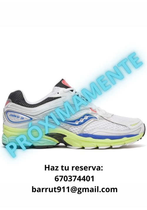 SAUCONY PROGRID OMNI 9 WHITE TART