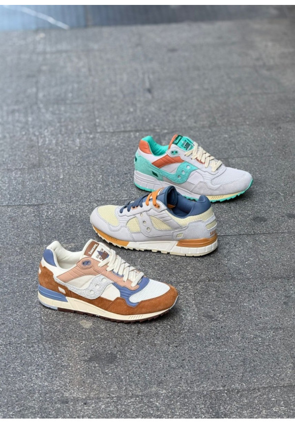SAUCONY SHADOW 5000 LIGHT BEIGE RUST