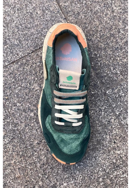 SATORISAN CHACRONA LINEN DIVING GREEN