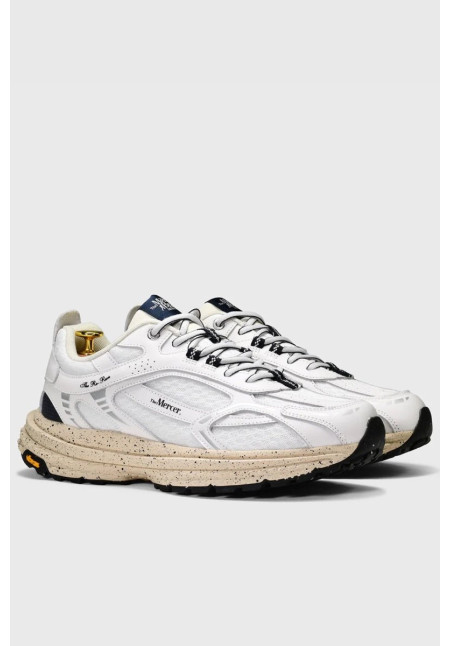 MERCER BRAND THE RE-RUN VIBRAM WHITE BLUE