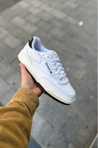 REEBOK LTD CLUB C VINTAGE CHALK FORMAL BROWN