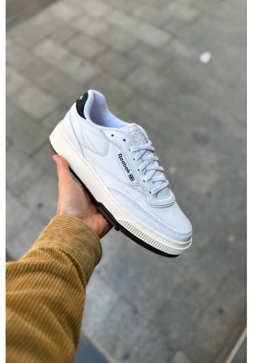 REEBOK LTD CLUB C VINTAGE CHALK FORMAL BROWN