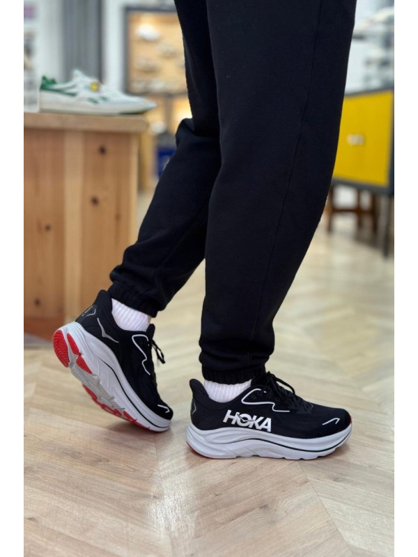 HOKA CLIFTON 10 BLACK SILVER