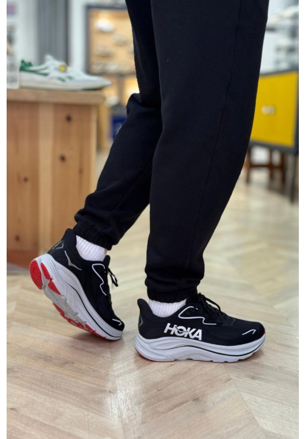 HOKA CLIFTON 10 BLACK SILVER