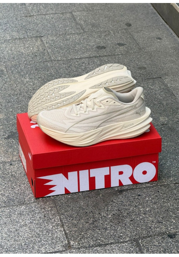 PUMA DEVIATE PURE NITRO ALPINE SNOW WARM WHITE