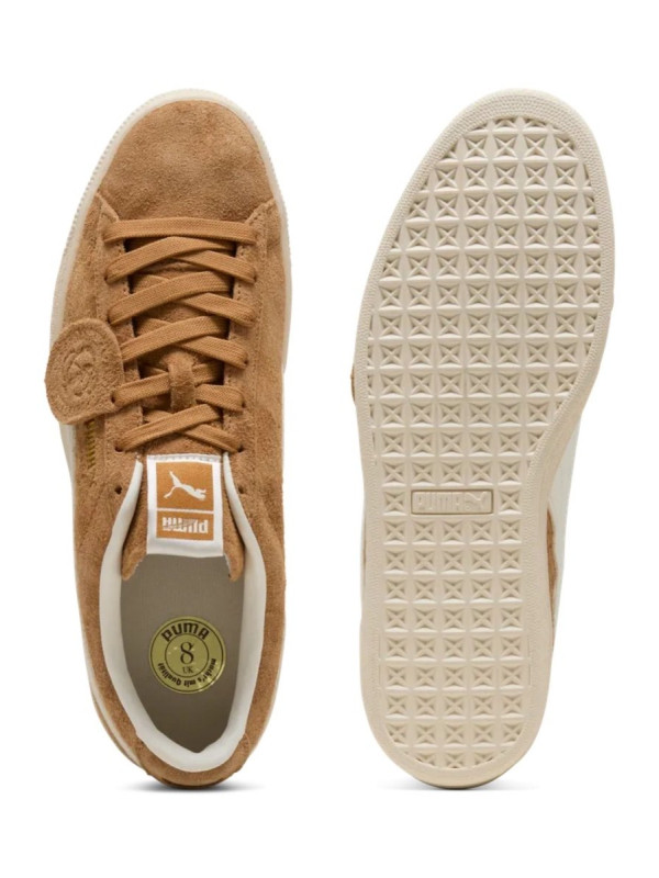 PUMA SUEDE CHARLES F.STEAD V HONEY BUTTER PUMA WHITE