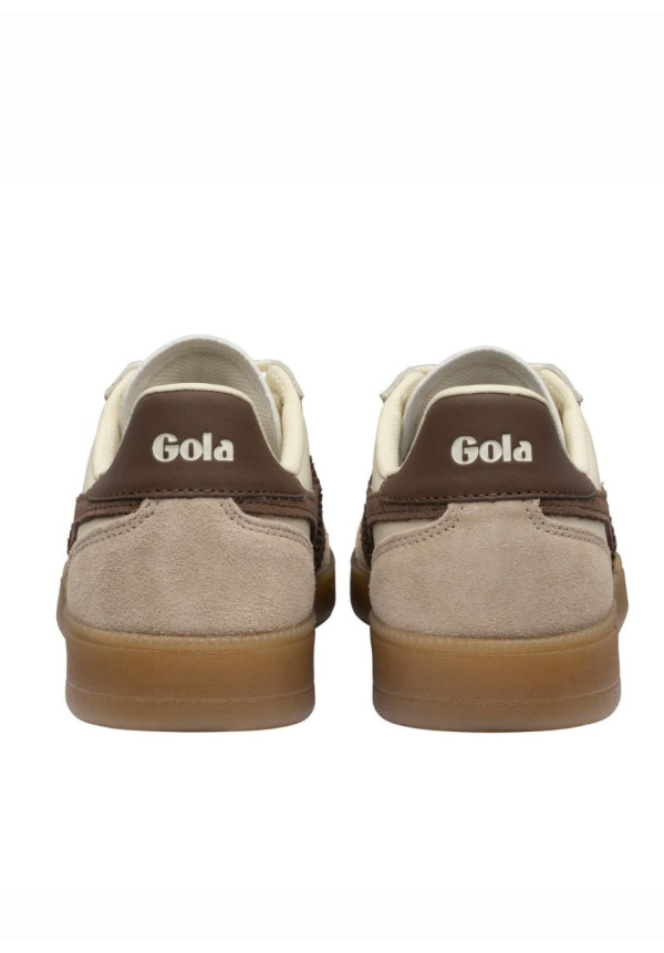 GOLA VIPER LEATHER OFF WHITE BONE OTTER GUM
