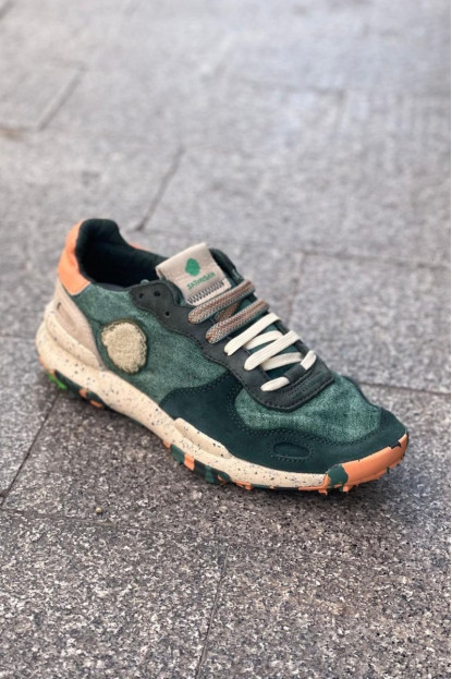 SATORISAN CHACRONA LINEN DIVING GREEN