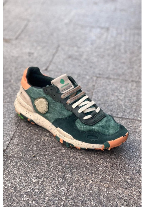 SATORISAN CHACRONA LINEN DIVING GREEN