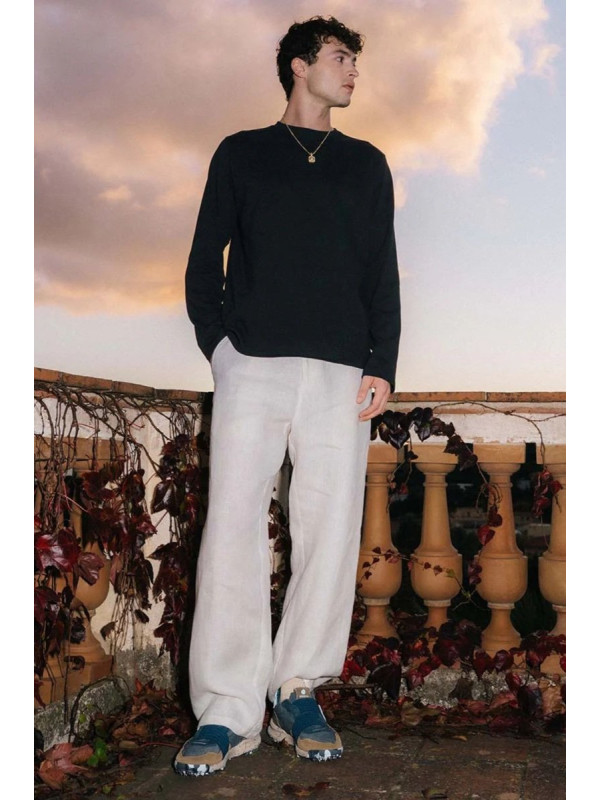 SATORISAN CHACRONA LINEN ELASTICS SHADOWY SCALES