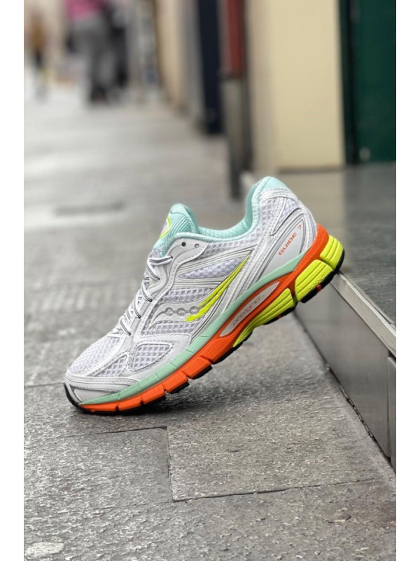 SAUCONY PROGRID GUIDE 7 WHITE MULTI BLANC