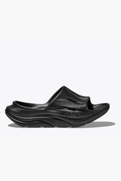 HOKA ORA RECOVERY SLIDE 3 BLACK BLACK