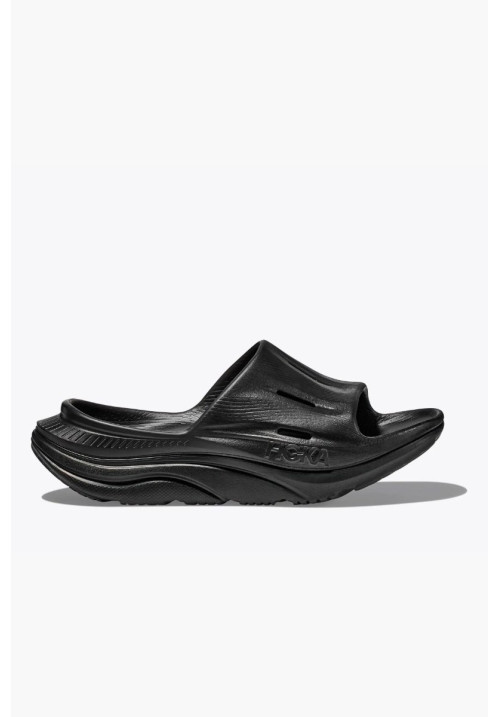 HOKA ORA RECOVERY SLIDE 3 BLACK BLACK
