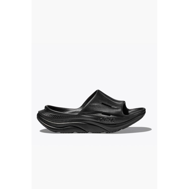 HOKA ORA RECOVERY SLIDE 3 BLACK BLACK